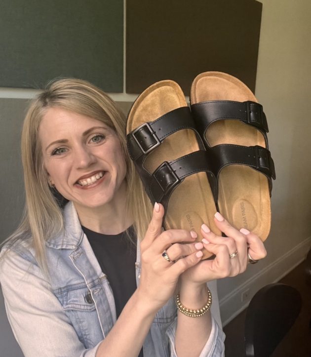 Crystal With Sandals